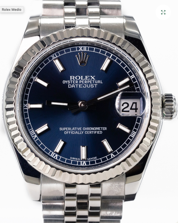 Rolex REF. 178274 DATEJUST BLU
