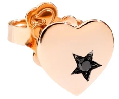 DHB7001HEARSDBK9R - ORECCHINI DODO MOD. DHB7001HEARSDBK9R