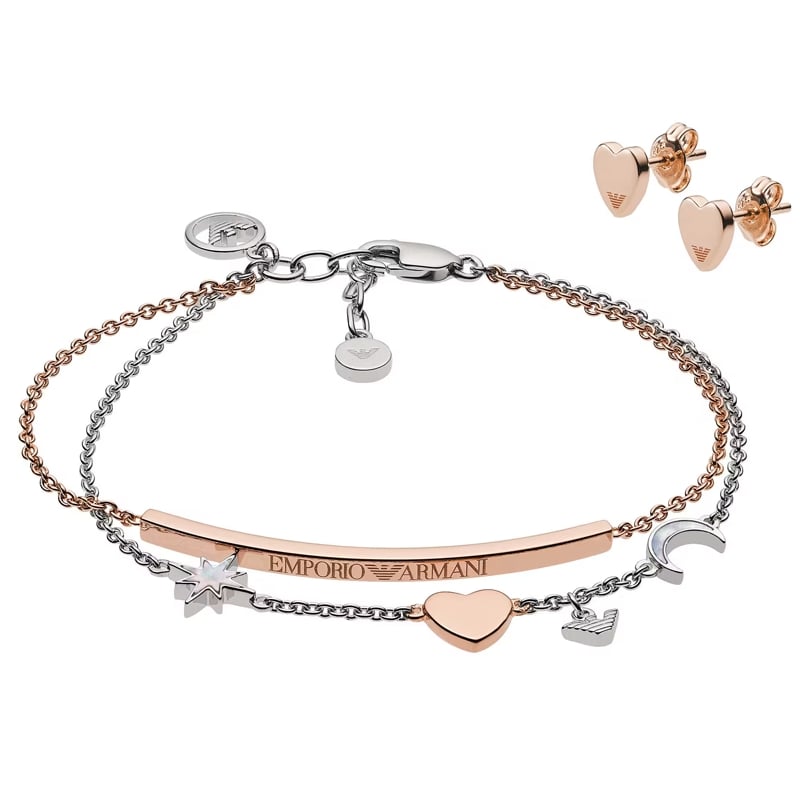 EG3417221 - EMPORIO ARMANI JEWELS Mod. SENTIMENTAL Special Pack + Earring