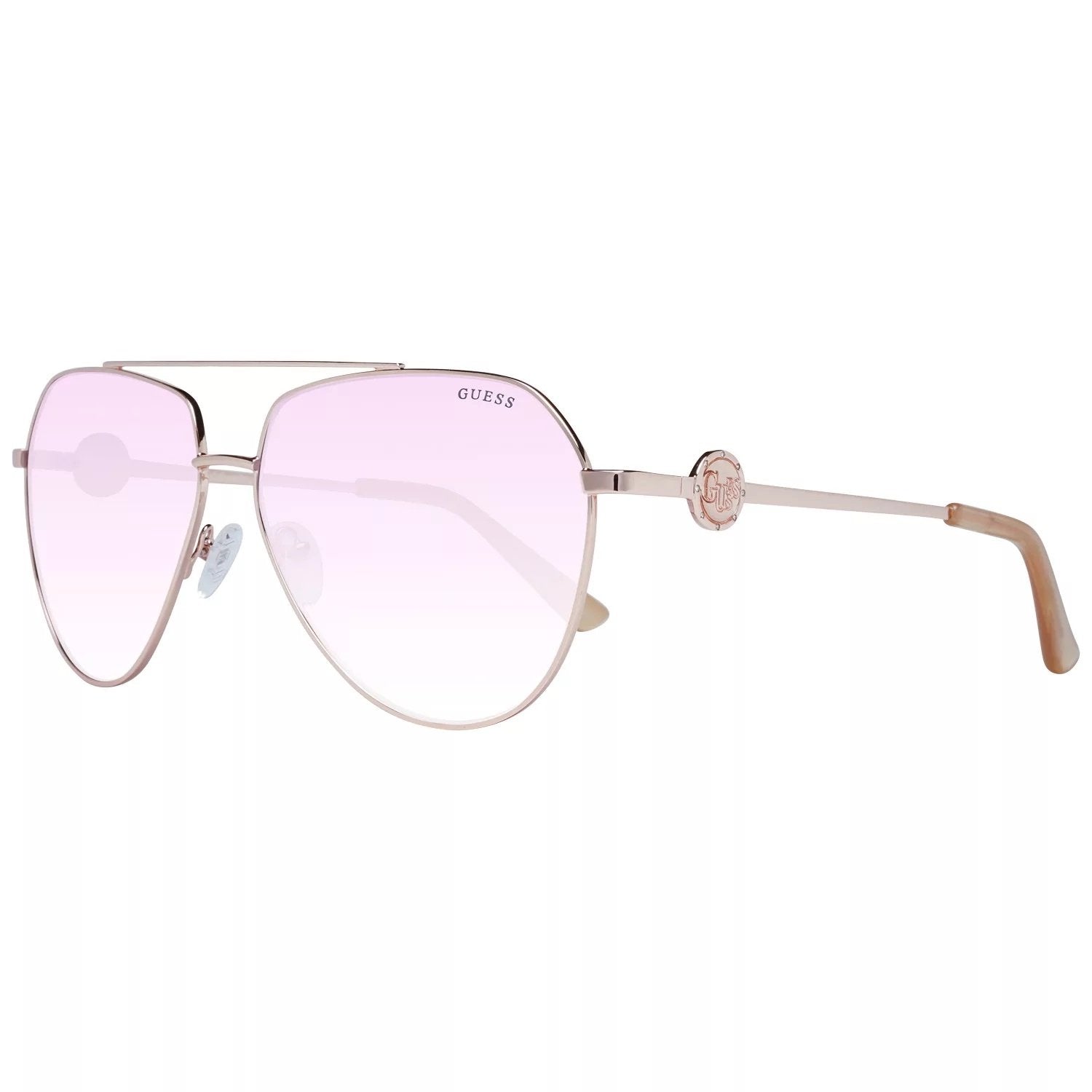GF6140 28T 62 14 140 - GUESS SUNGLASSES Mod. GF6140 Silver