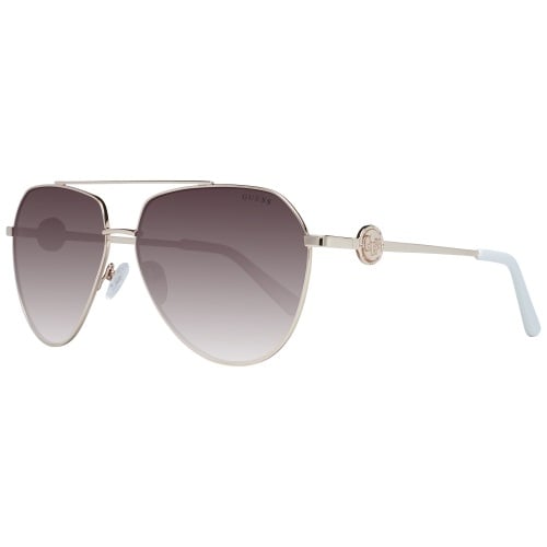GF6140 32F 62 14 140 - GUESS SUNGLASSES Mod. GF6140 Silver