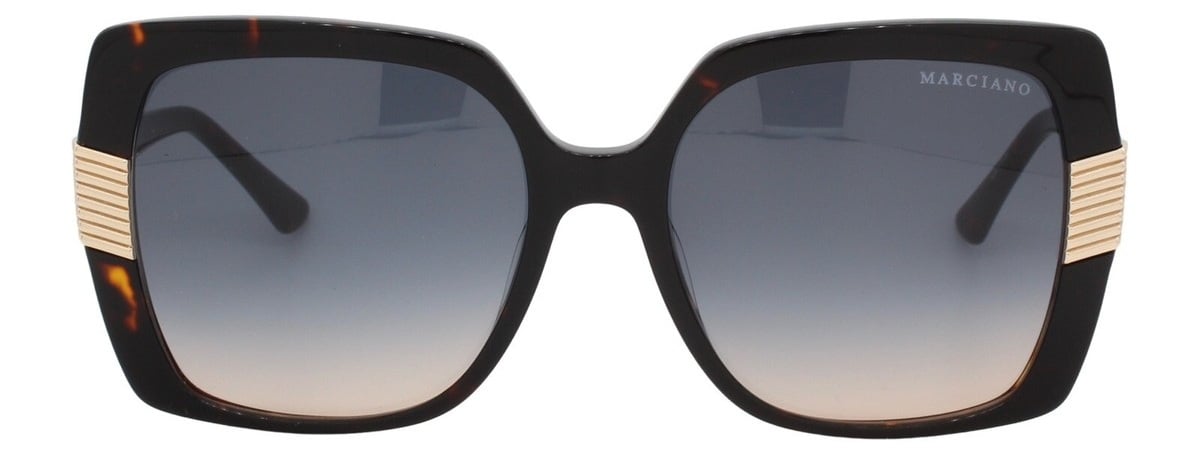 GM0828-52W 57-18-140 - GUESS SUNGLASSES By MARCIANO Mod. GM0828 DARK HAVANA