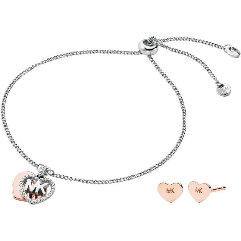 MKC1257AN931 - MICHAEL KORS PREMIUM SILVER COLLECTION Mod. MKC1257AN931 Special Pack + Earring