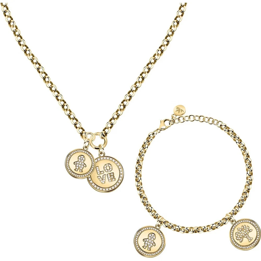 S0R29 - MORELLATO Mod. LOVE Special Set Necklace + Bracelet